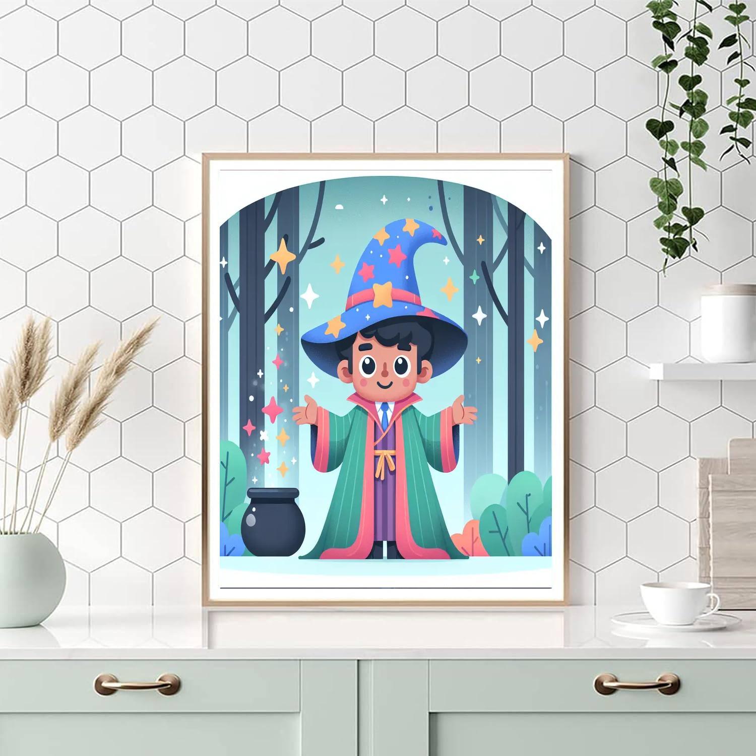 Wondrous Wizard World Paint By Number