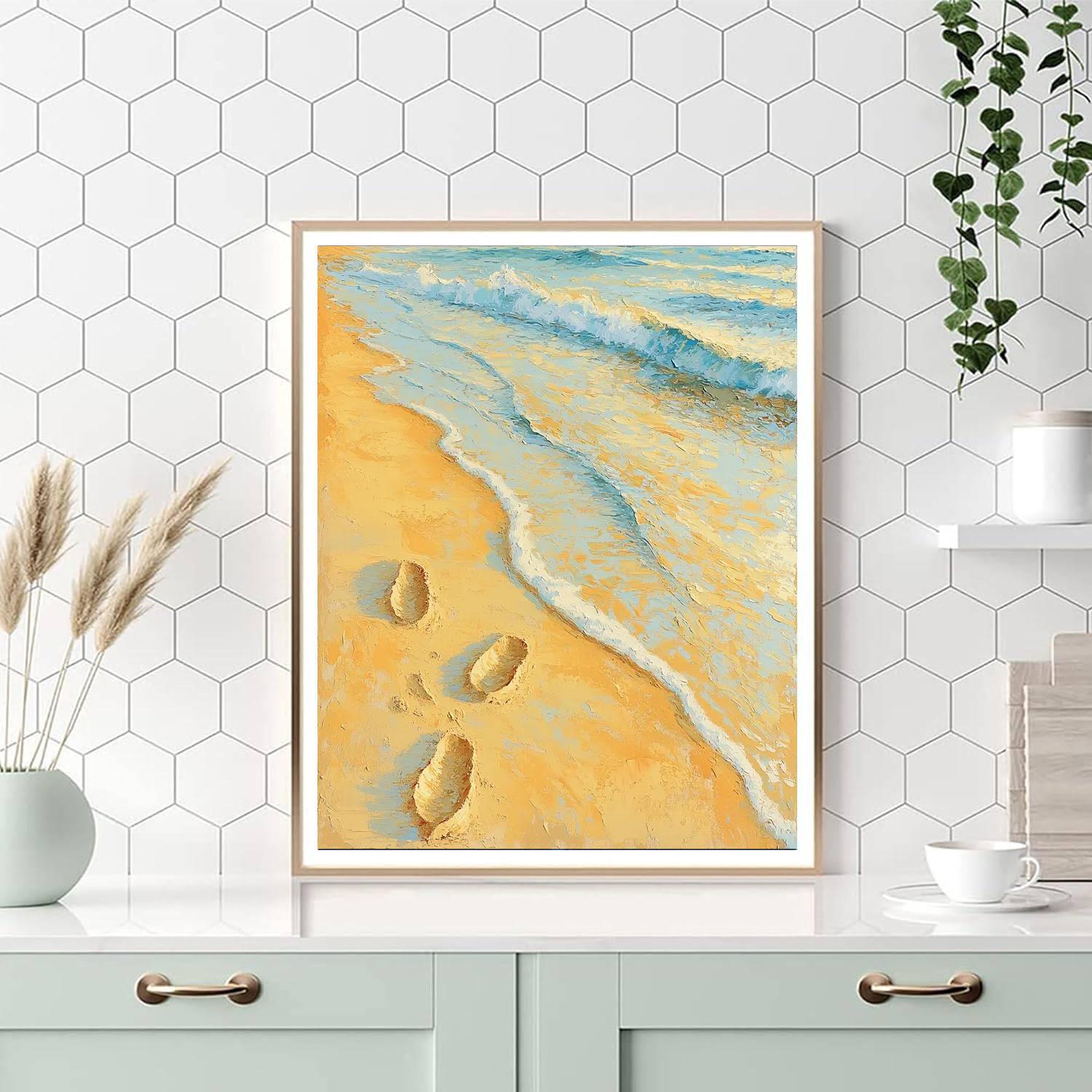 Eternal Footsteps Paint By Color