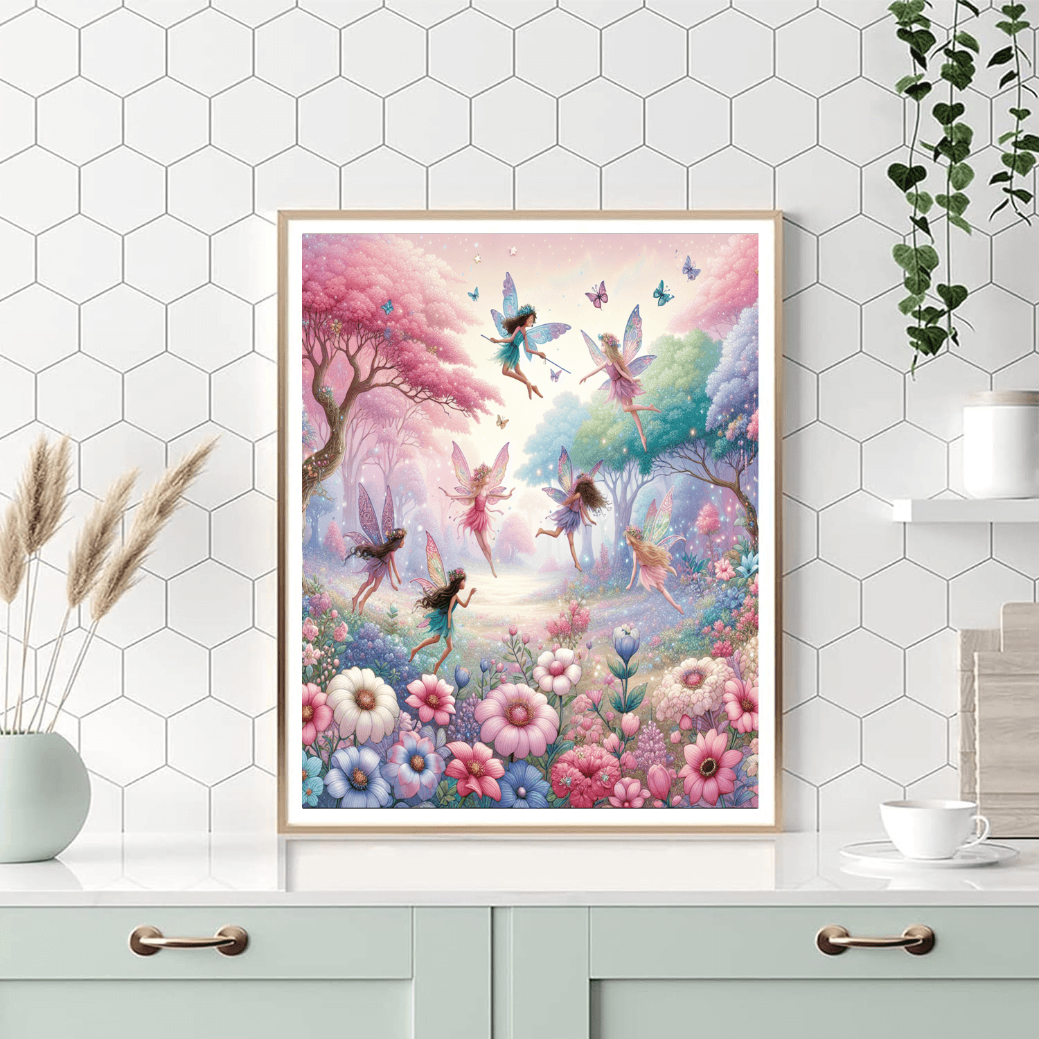 Fantasy Fairy Glen Paint By Color