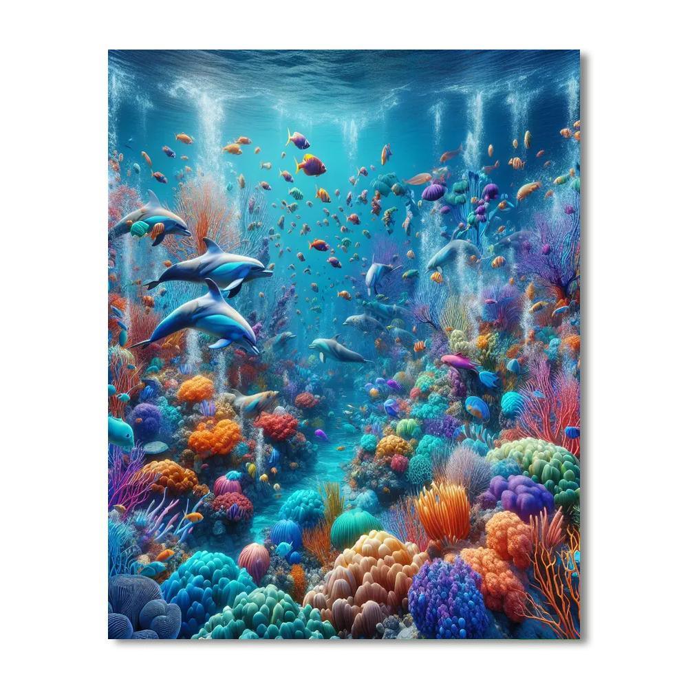 Oceanic Fantasia Painting By Numbers Kit