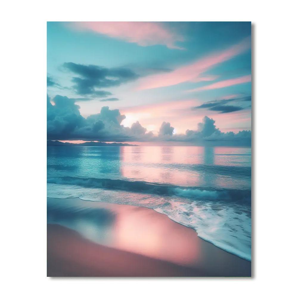 Seaside Morning Breeze DIY Paint By Numbers