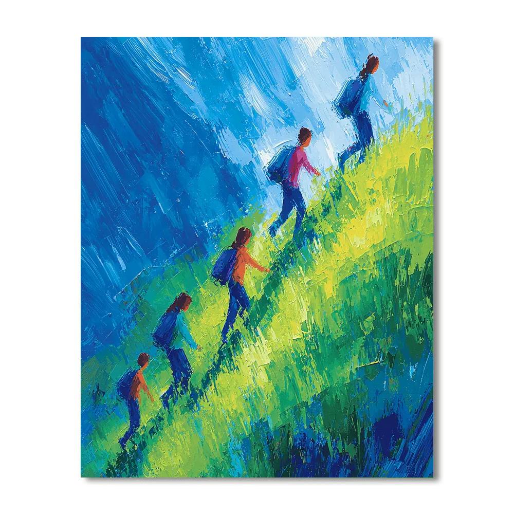 Exploring New Heights Number Painting