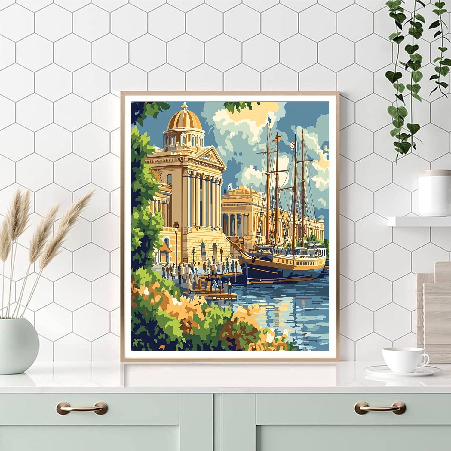 Maritime Museum - Amsterdam Paint By Number