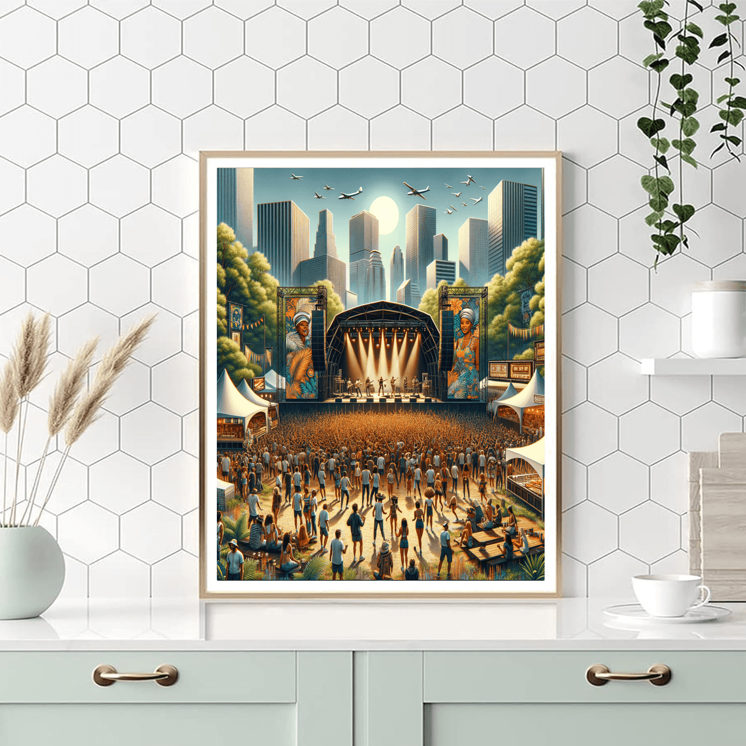 Lollapalooza - Chicago Paint By Color