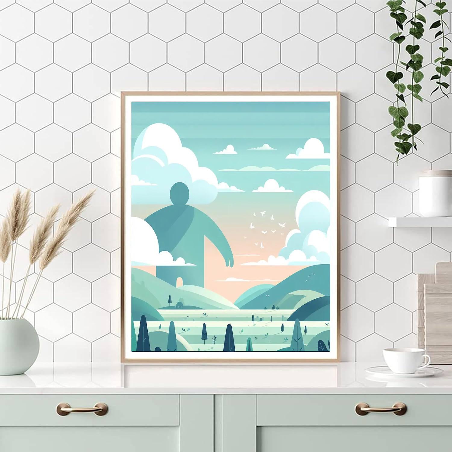 Gentle Giant's Vista Paint By Numbers Art