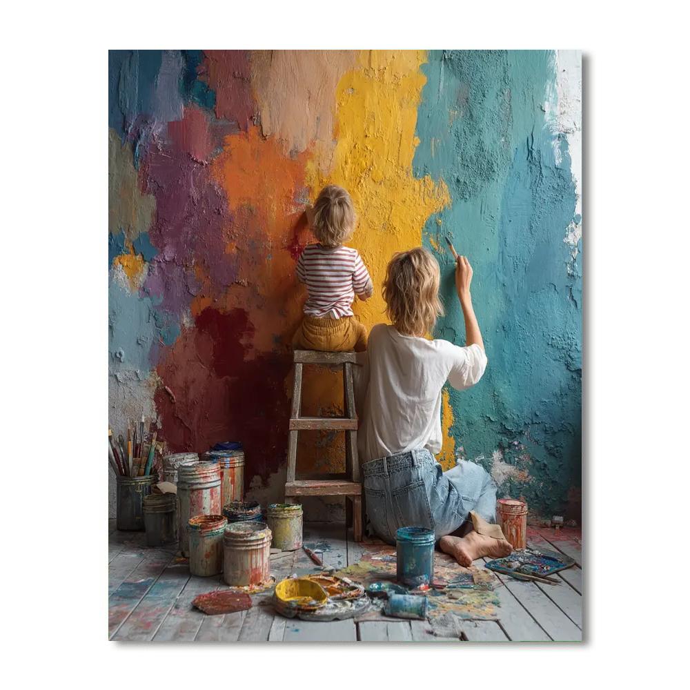 Kaleidoscope Of Kindness Paint By Numbers Kits