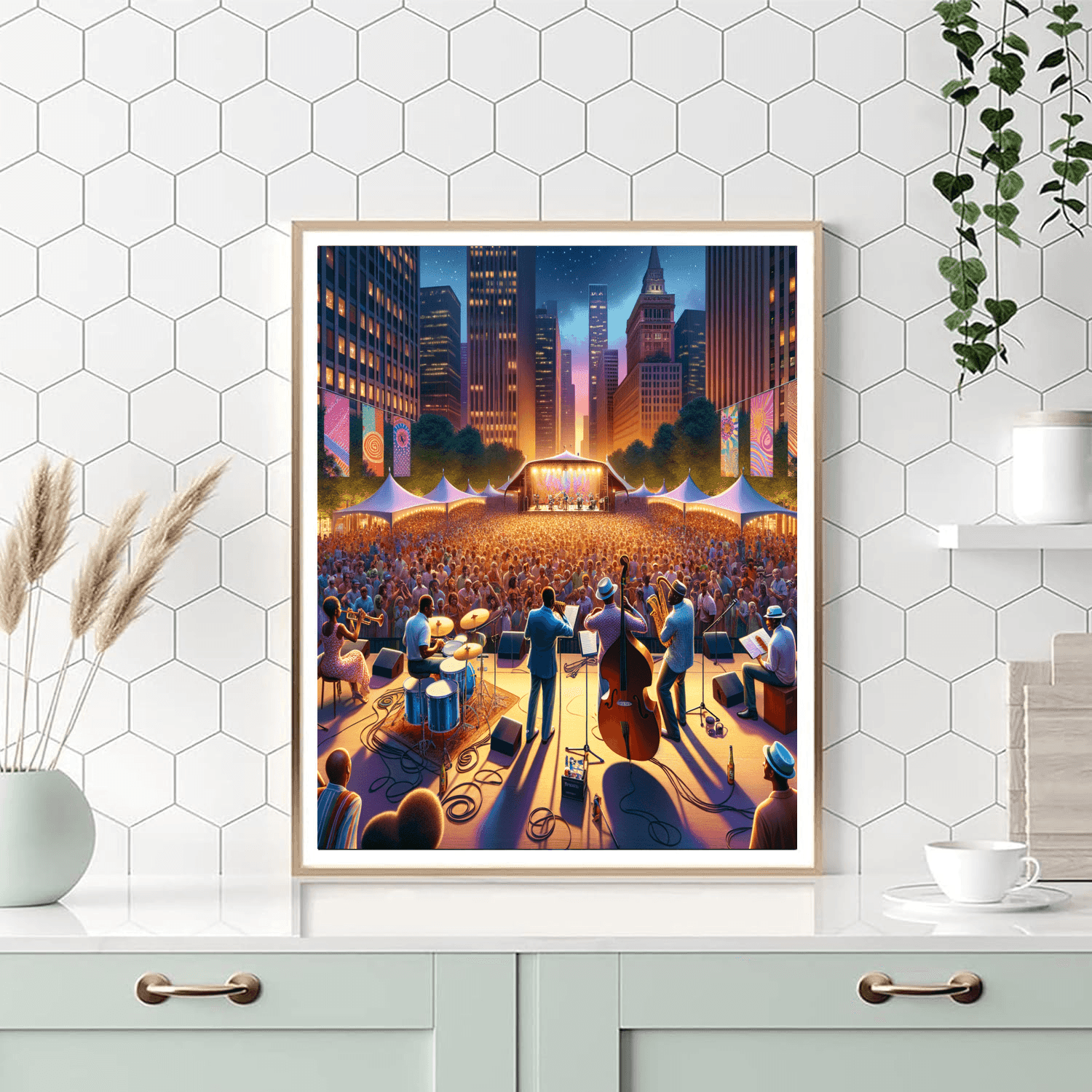 Montreal Jazz Festival - Montreal, Canada Numbered Painting Kits