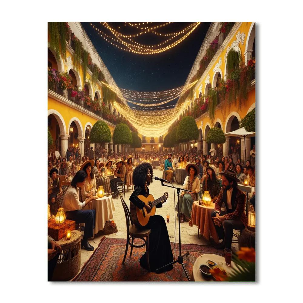 Festival De La Trova - Mexico Paint By Number