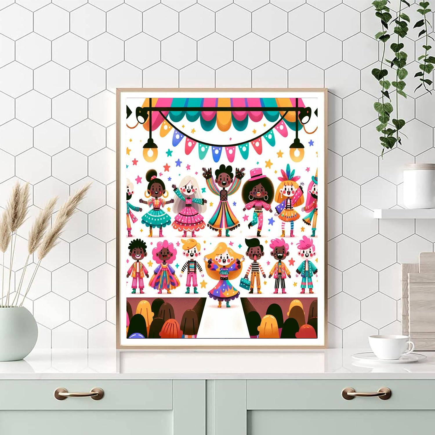 Fabulous Fashion Designers Paint By Numbers Kits