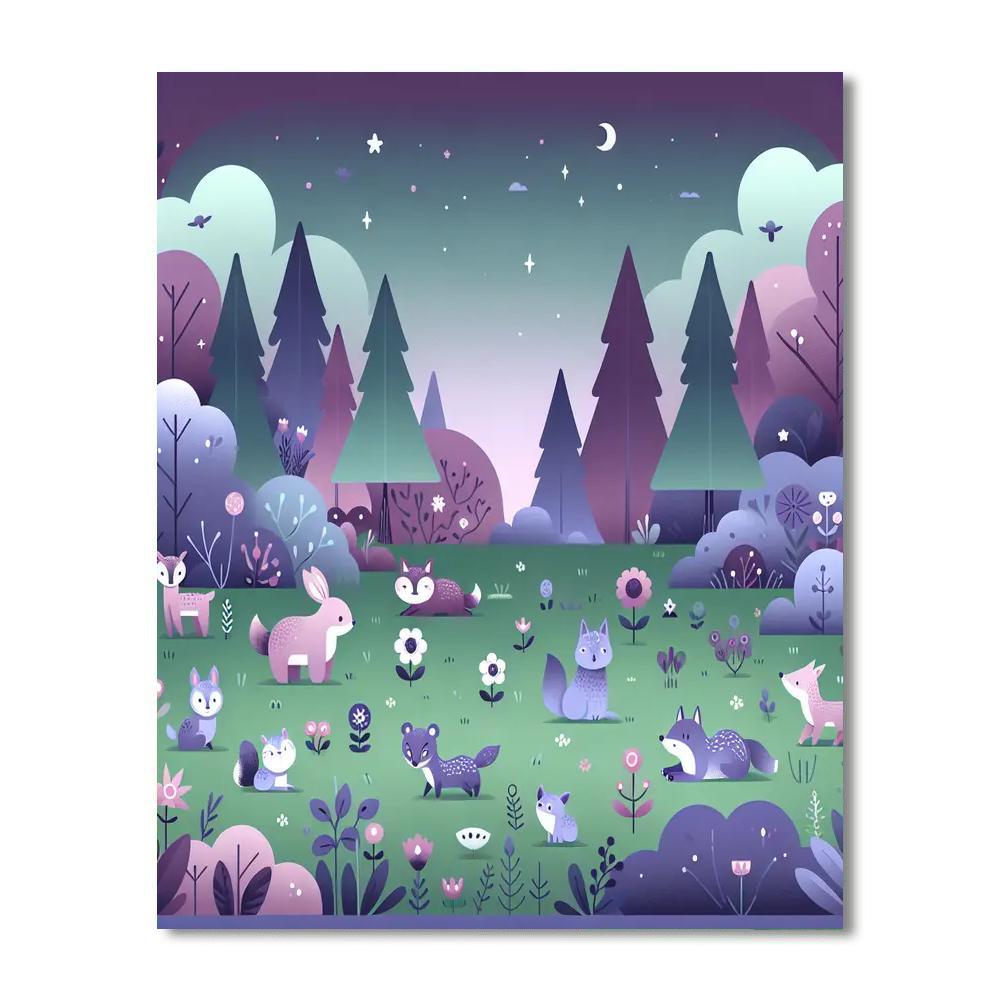 Magical Meadow Frolic Paint By Numbers Kits