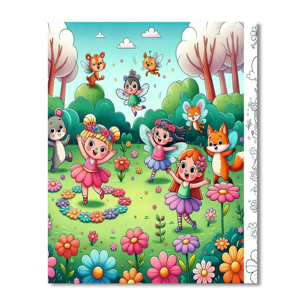 Fantastic Fairy Forest Paint By Color