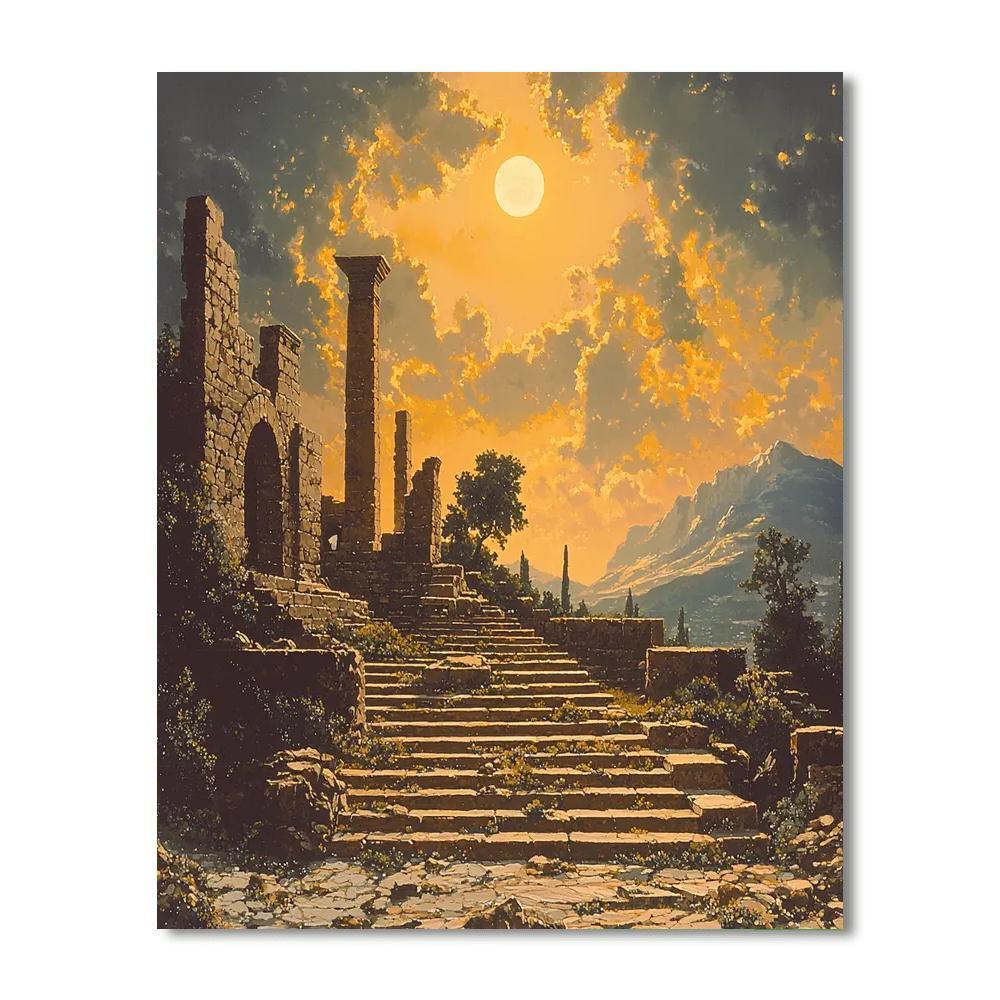 John William Waterhouse Inspired Ancient Dreams  Paint By Numbers