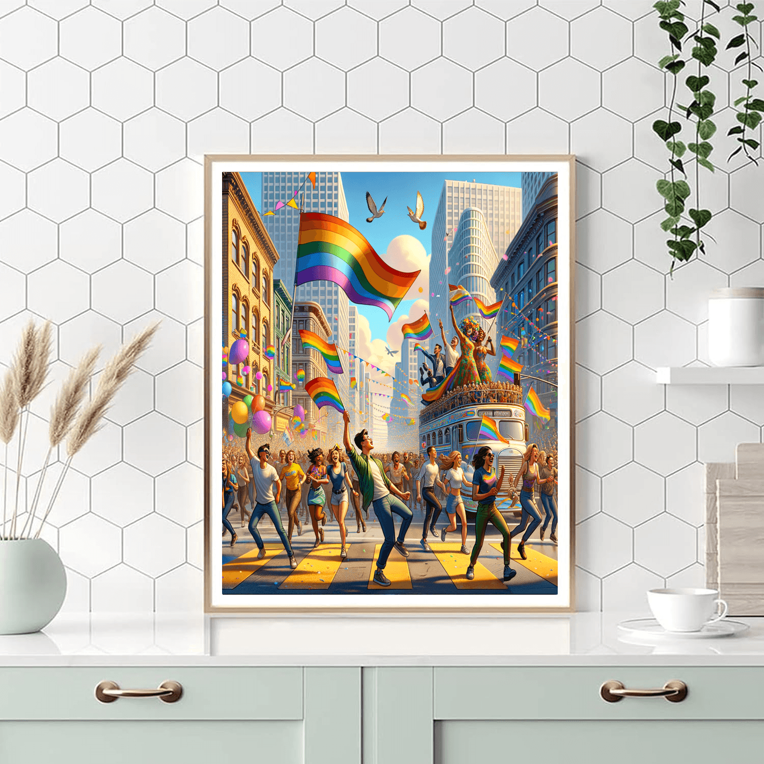San Francisco Pride - United States Painting By Numbers Kit