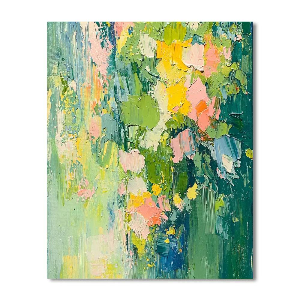 Edgar Degas Inspired Awakening Of Spring  Paint By Number