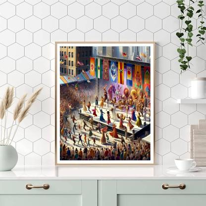 Harare International Festival Of The Arts - Zimbabwe Number Painting