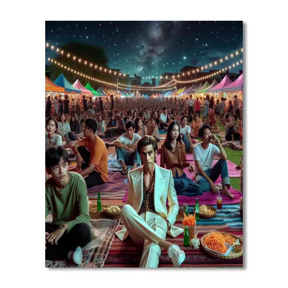 Okinawa International Movie Festival Painting Number Kit