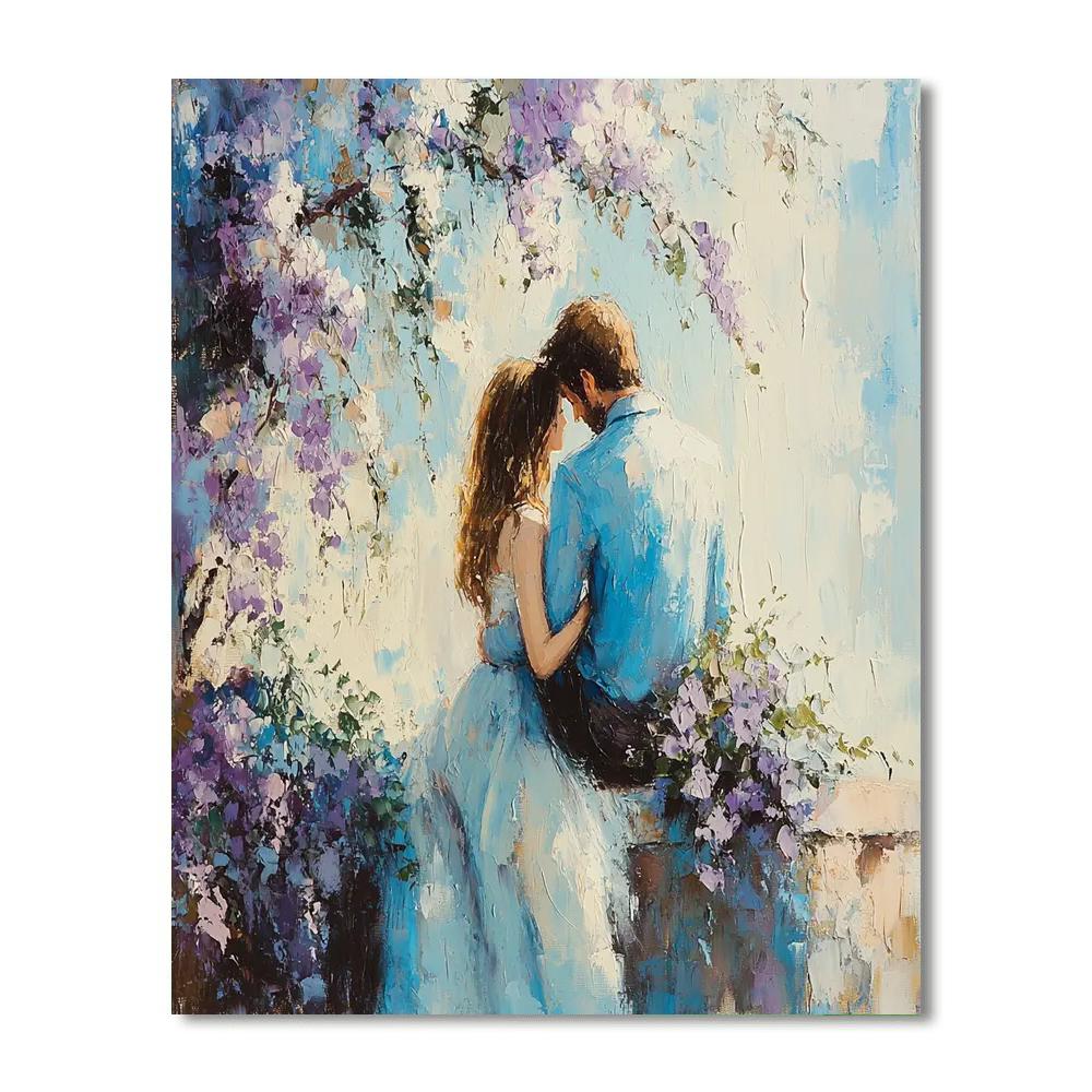 In The Embrace Of Love Number Painting