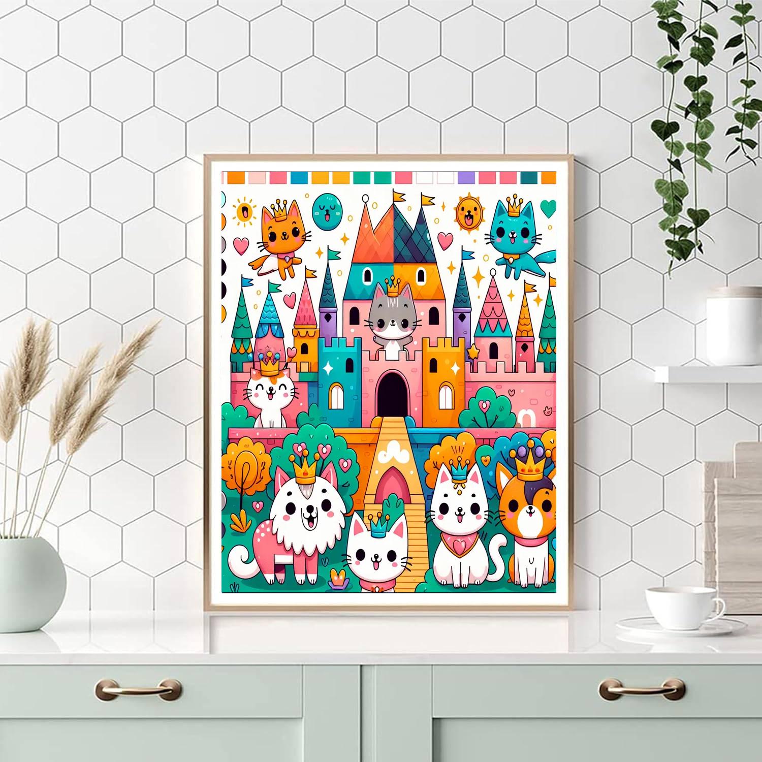 Paws And Claws Kingdom Painting Number Kit