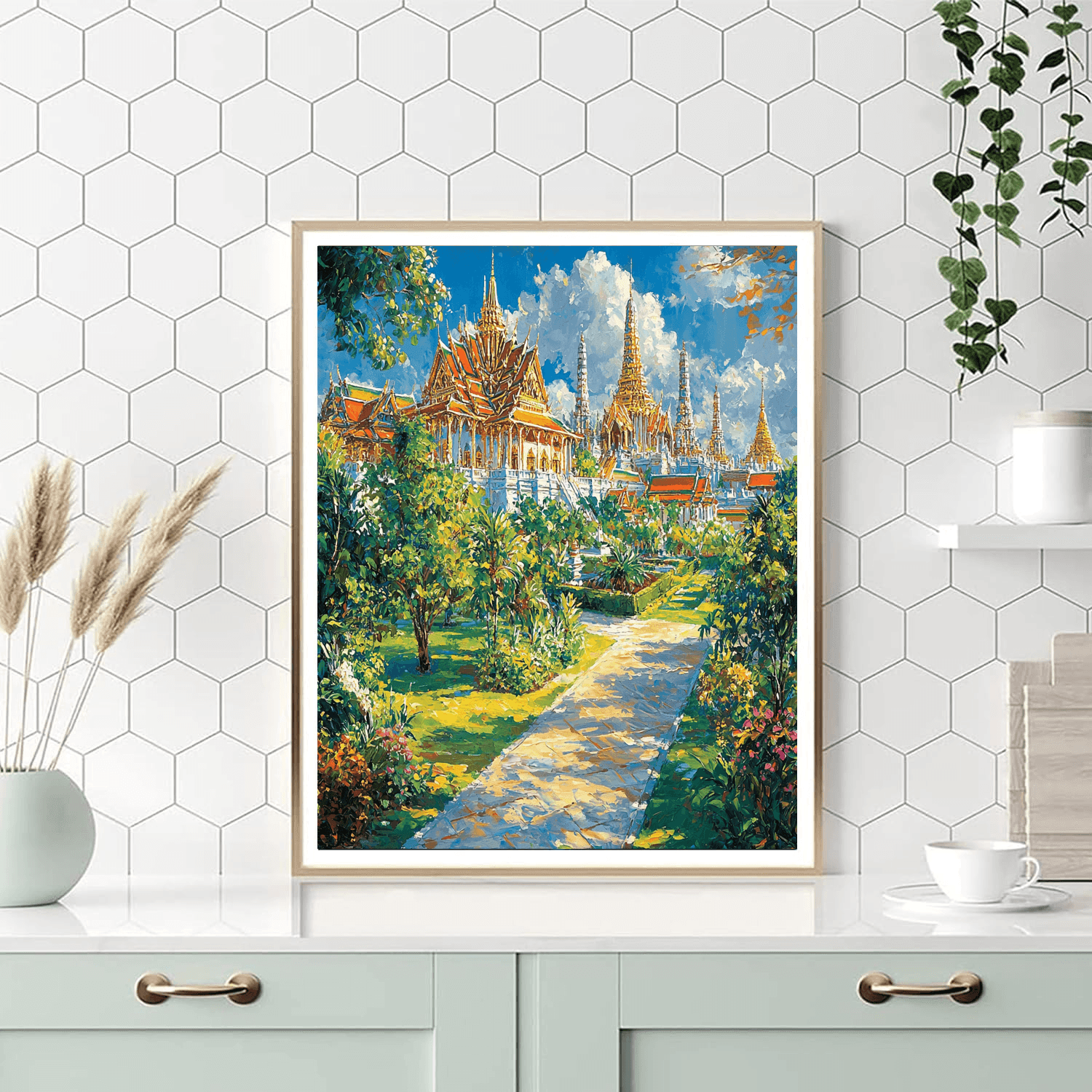 Grand Palace Number Painting