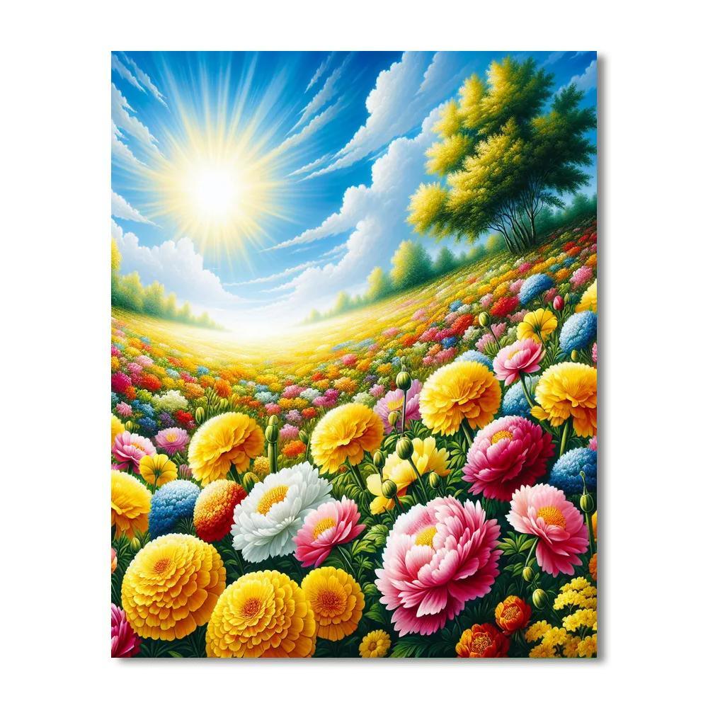 Radiant Field Of Dreams Paint By Numbers