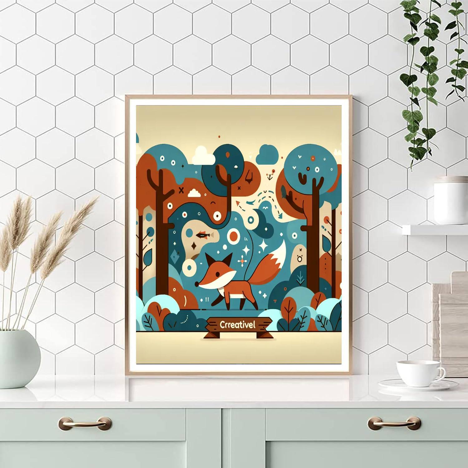 Clever Fox Tales Numbered Painting Kits