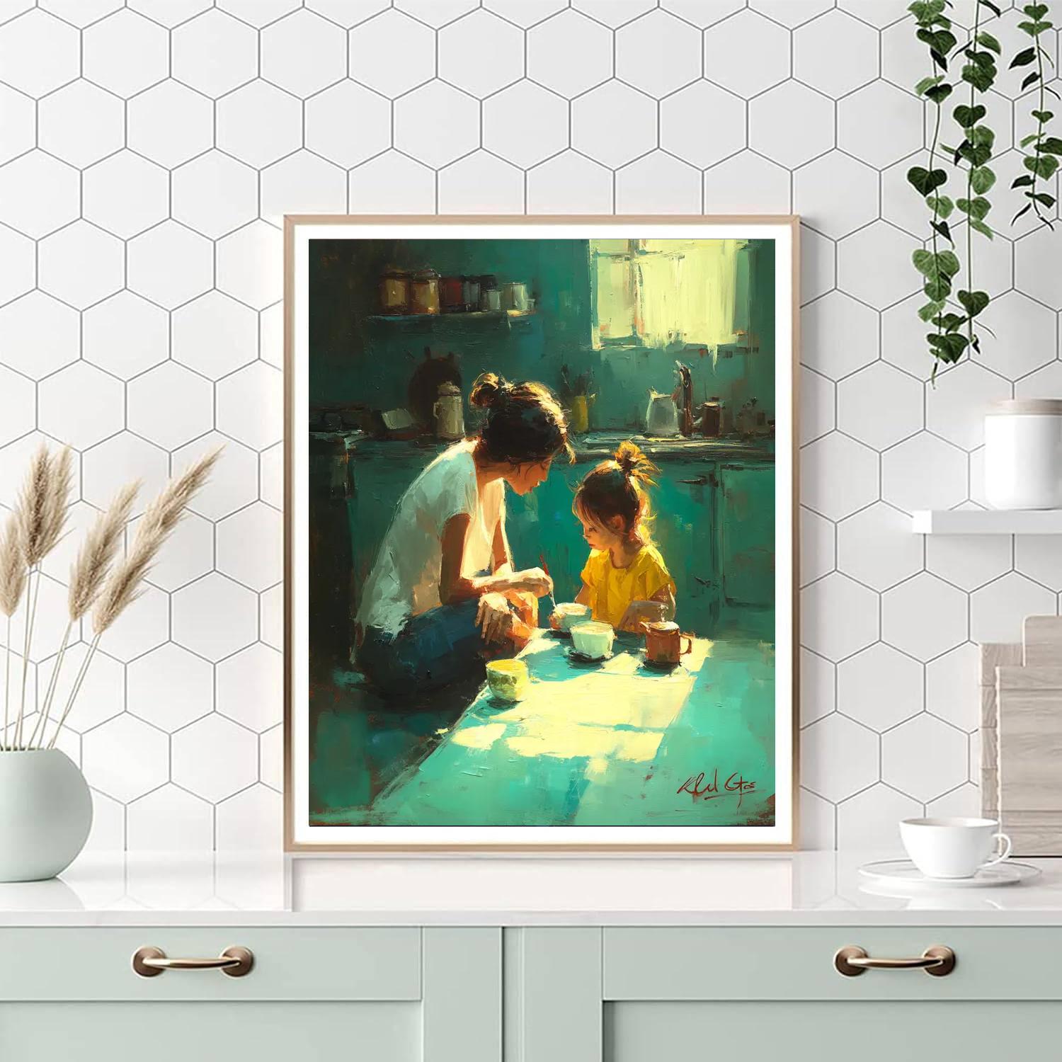 Serene Beginnings DIY Paint By Numbers