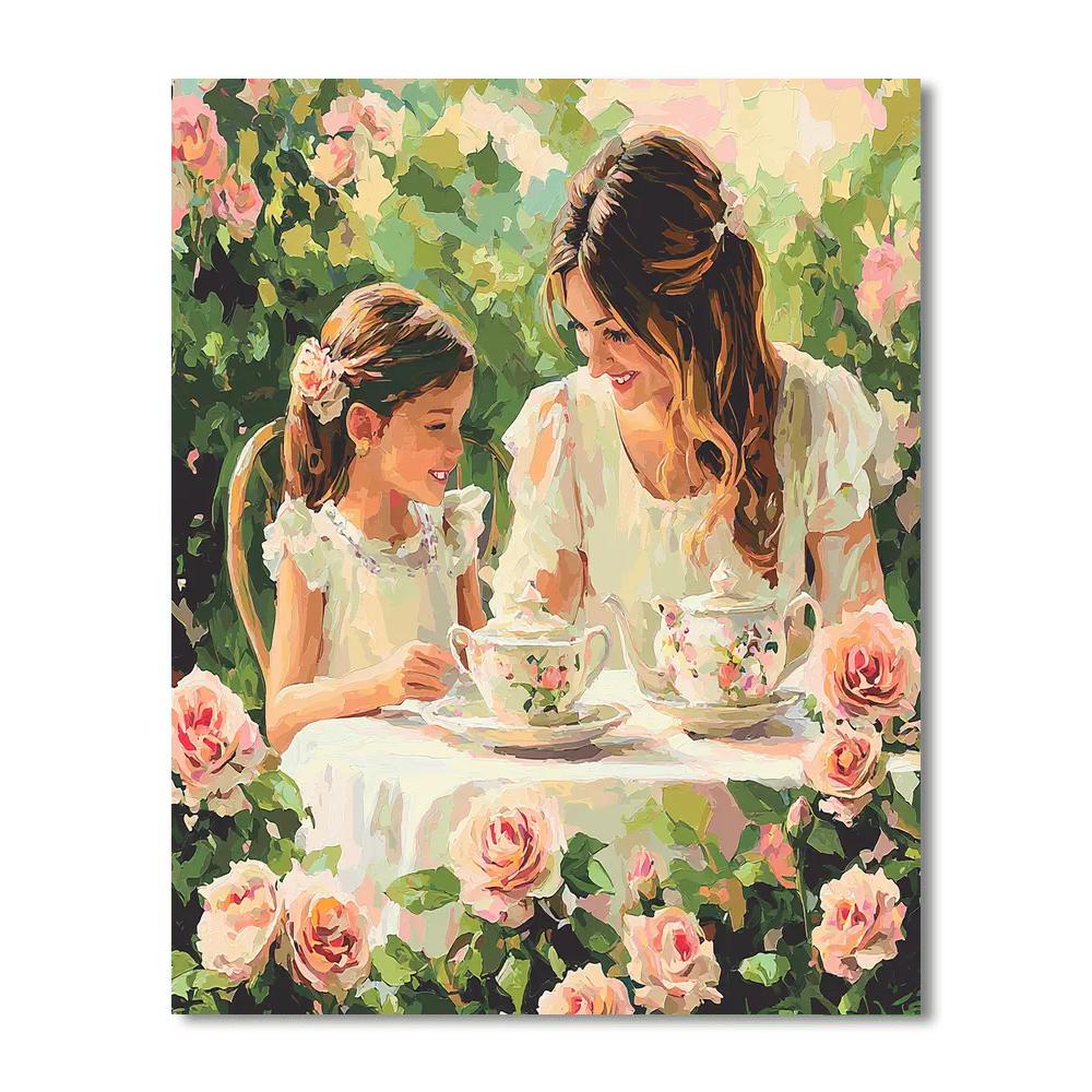 Tea Time Tales Paint By Numbers
