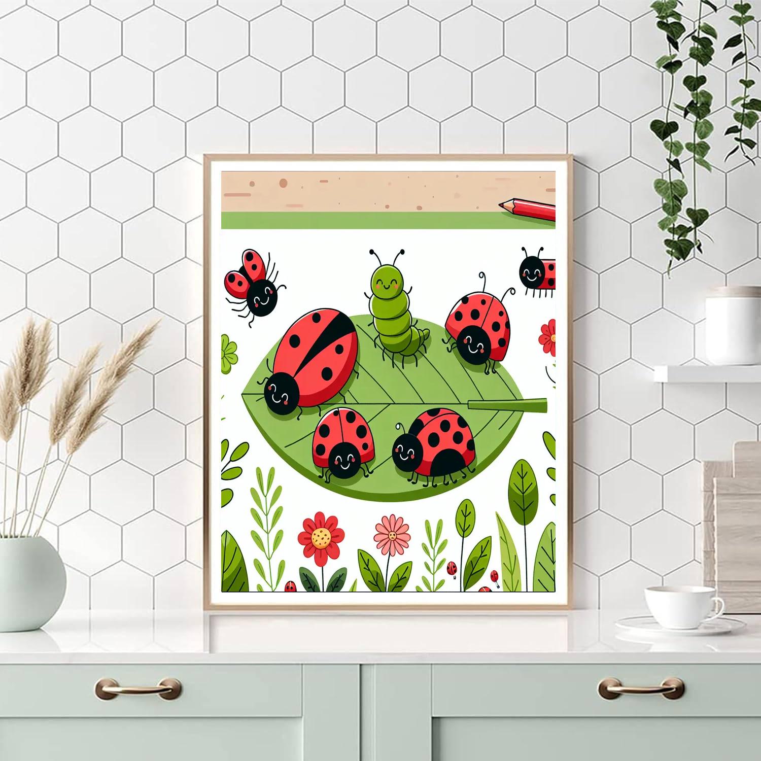Creepy Crawly Kingdom Paint By Number