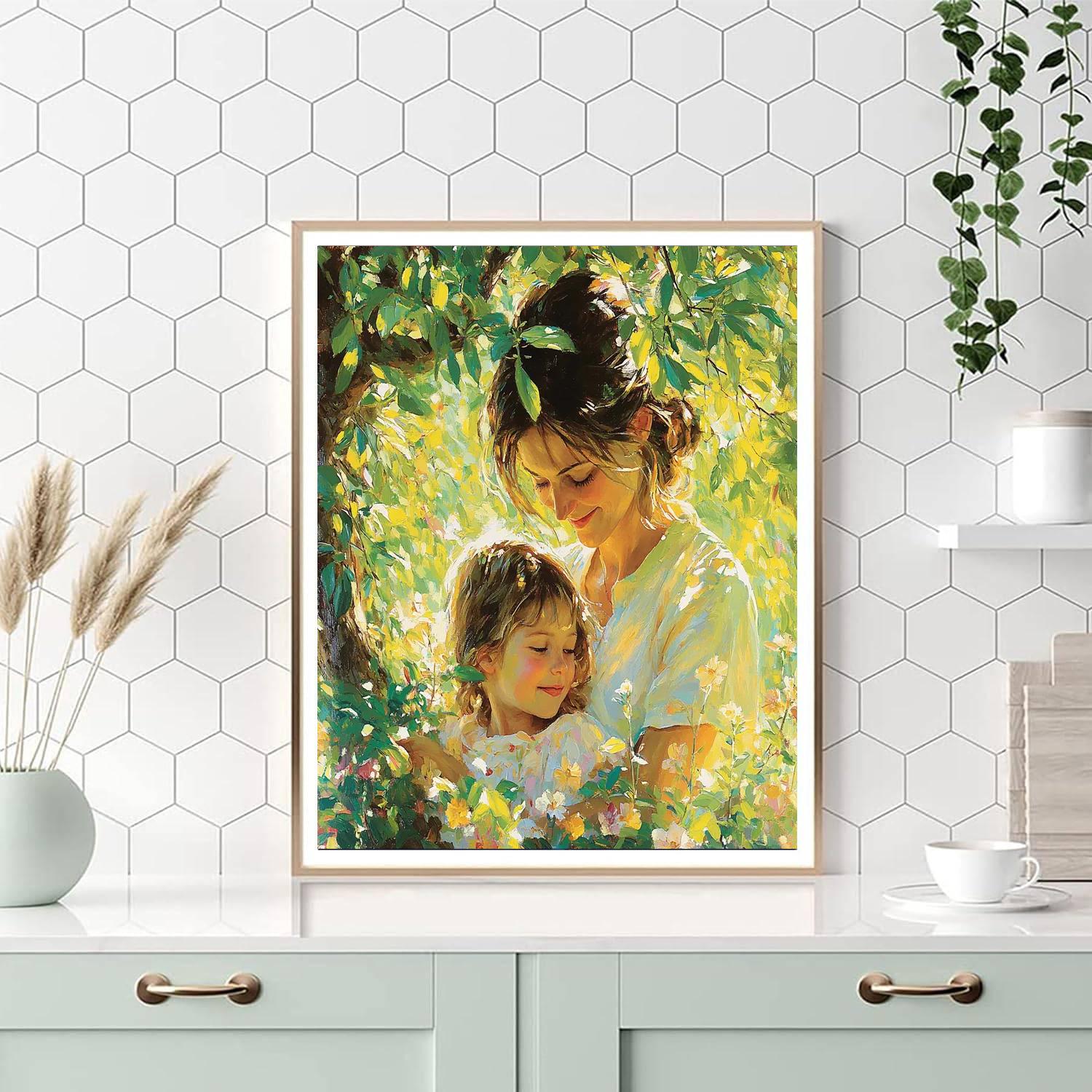 Sunlit Whispers Numbered Painting Kits