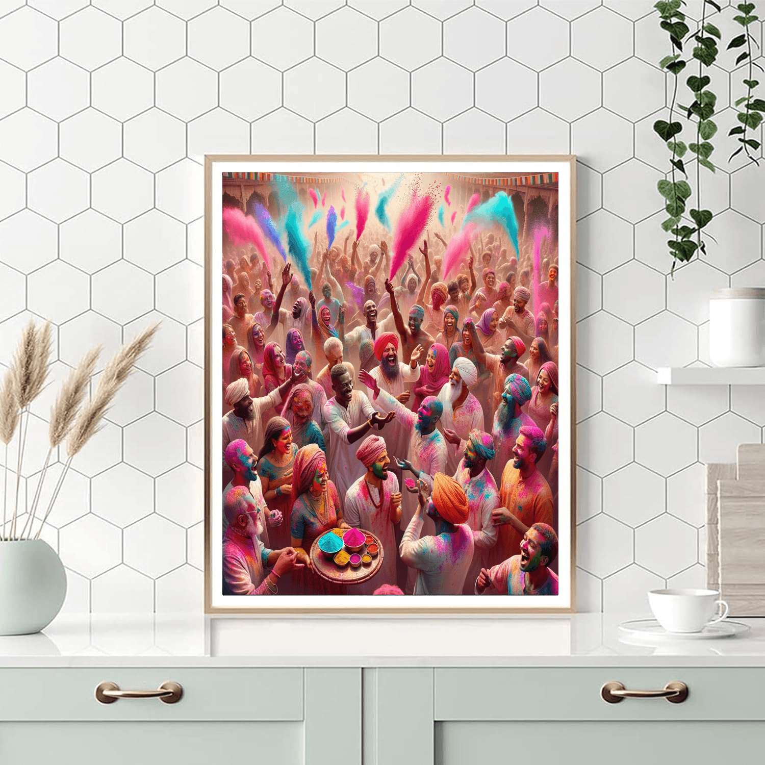 Holi - India DIY Paint By Numbers