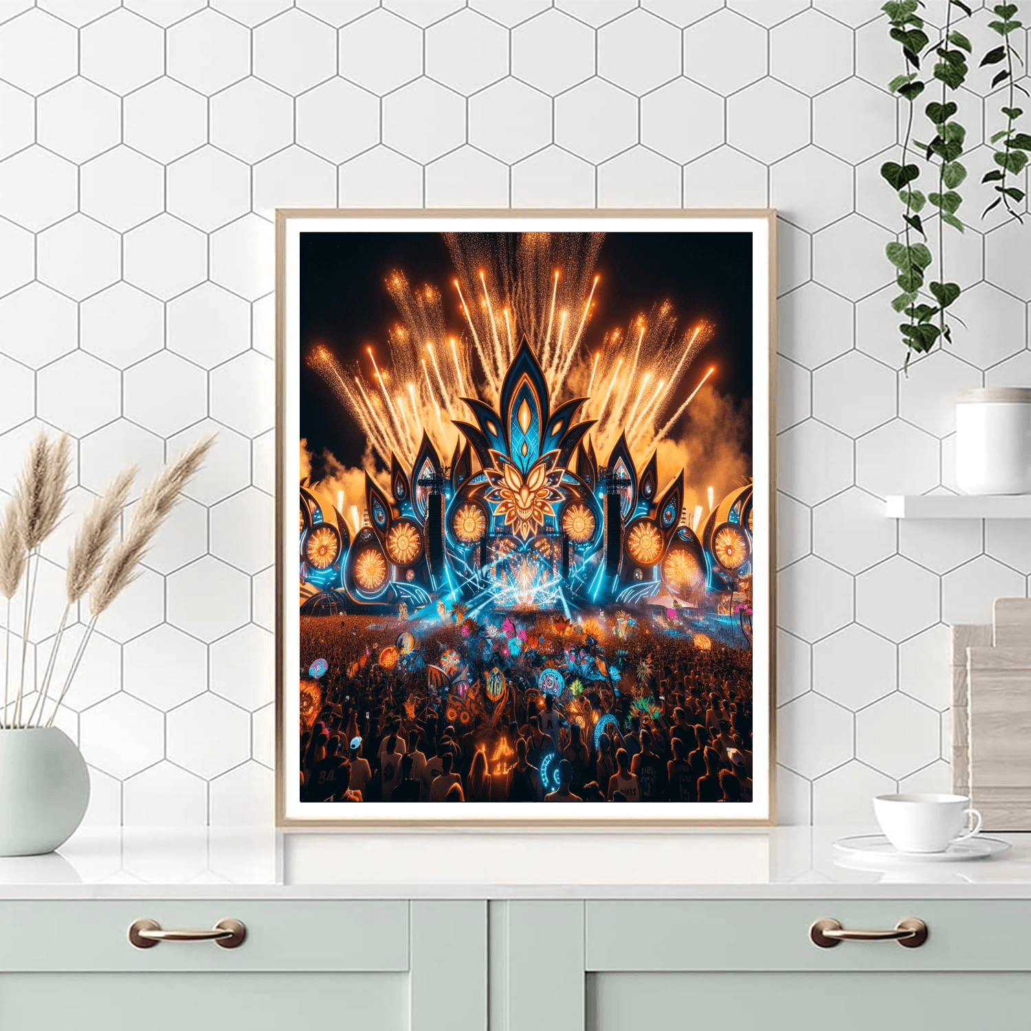 Electric Daisy Carnival - Las Vegas, Usa Paint By Number