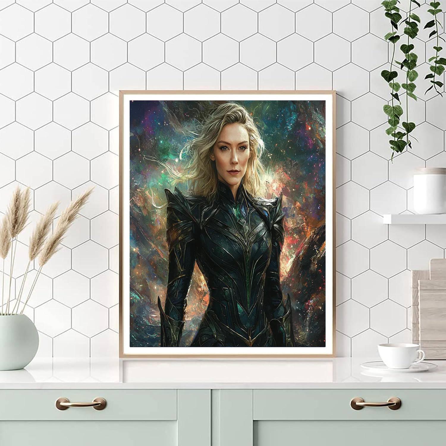 Cate Blanchett: The Majestic Transformations Of Hela Numbered Painting Kits