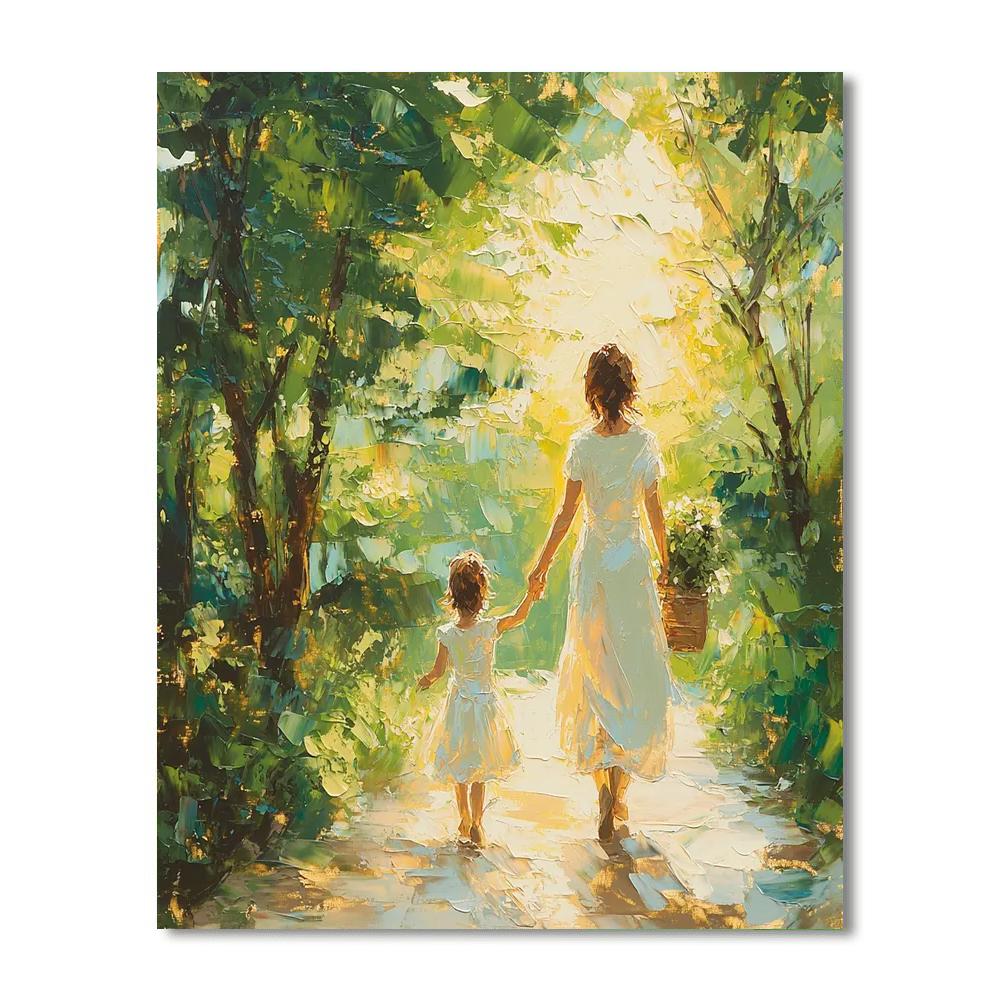 Sunlit Stroll Numbered Painting Kits