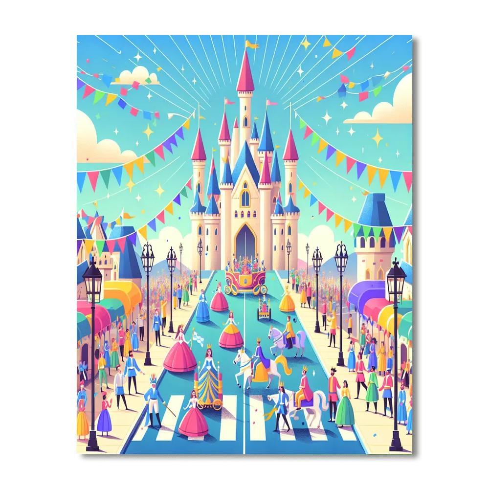 Royal Kingdom Festival Painting Number Kit