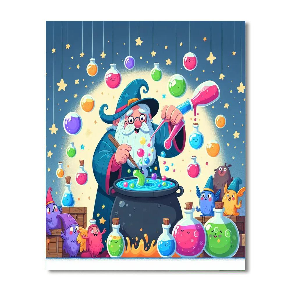 Magic Potion Number Painting
