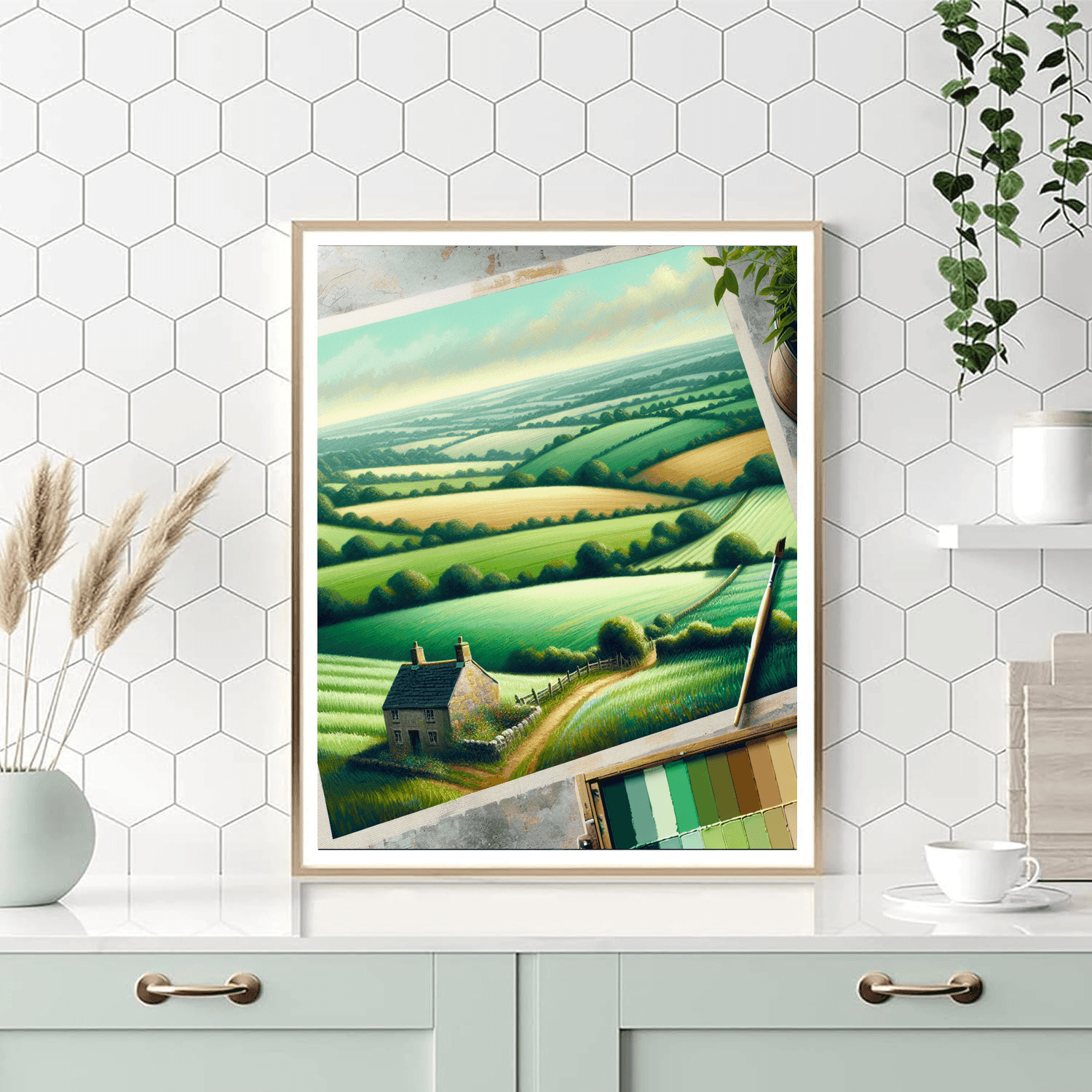 Country Comfort Paint By Numbers Art