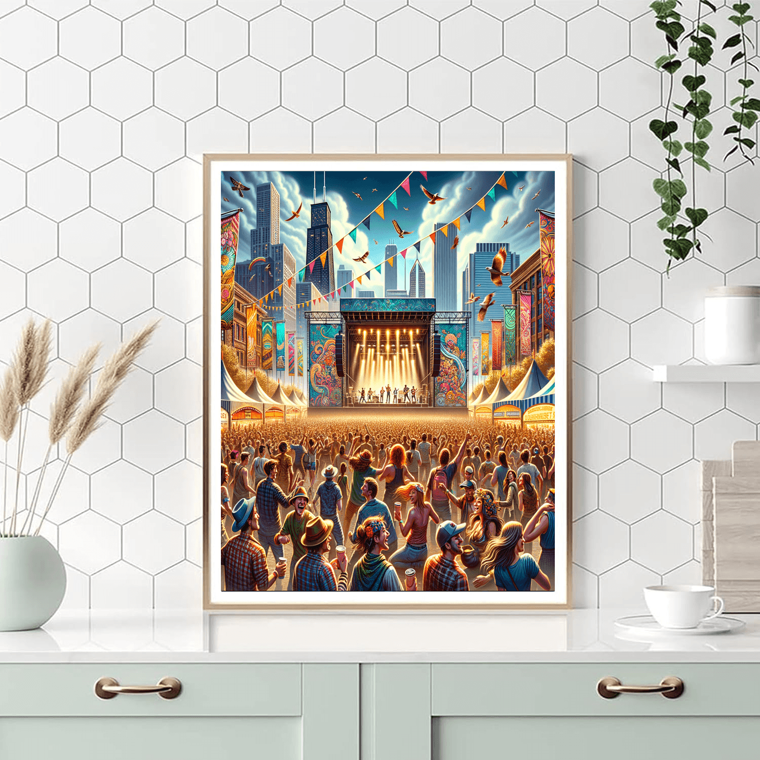 Lollapalooza - United States Paint By Color