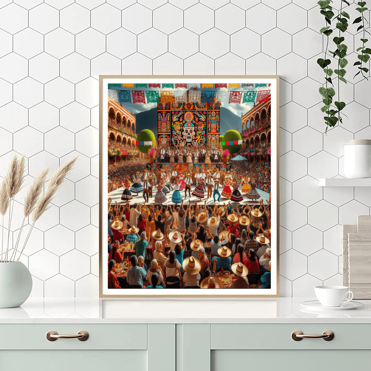 Festival Internacional De Guelaguetza DIY Paint By Numbers