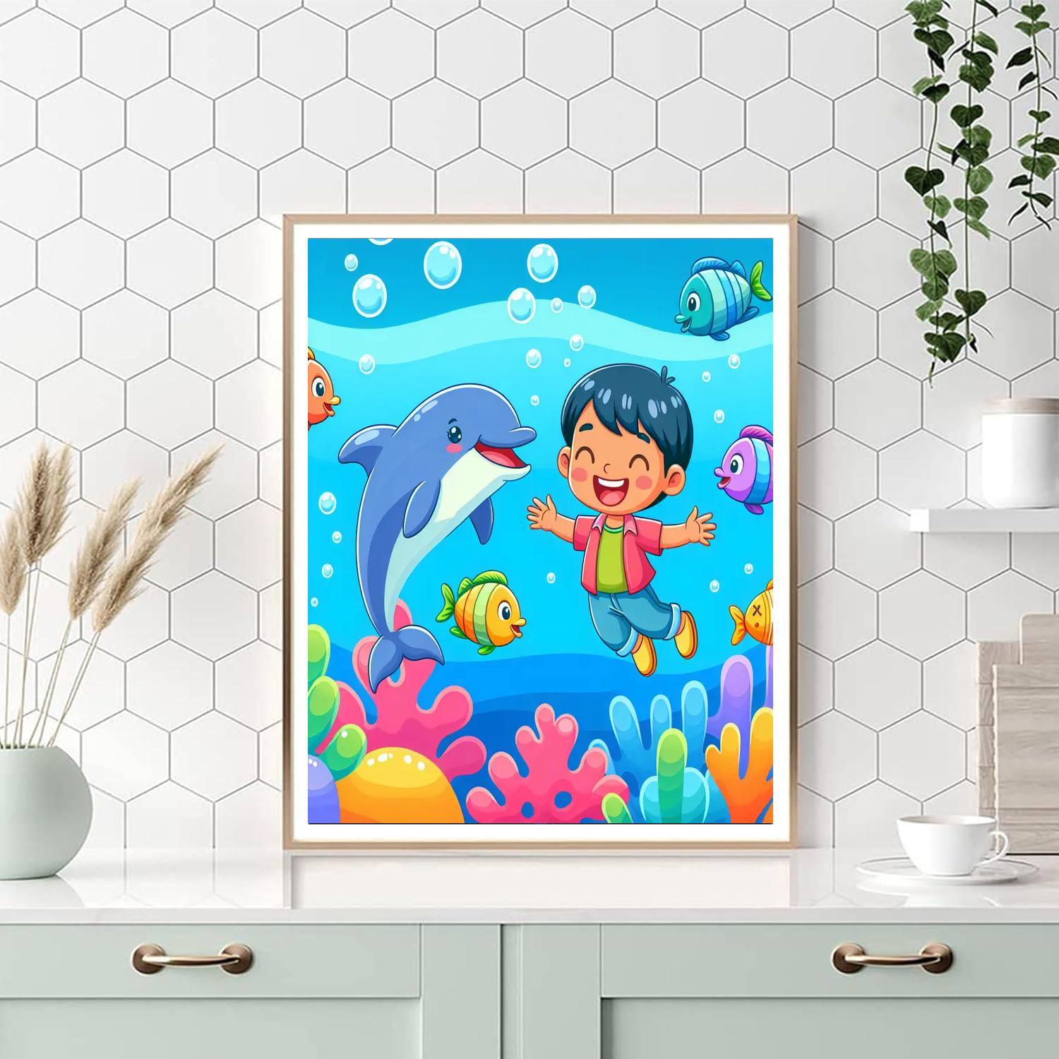 Ocean Fantasy Adventure Paint By Numbers Kits