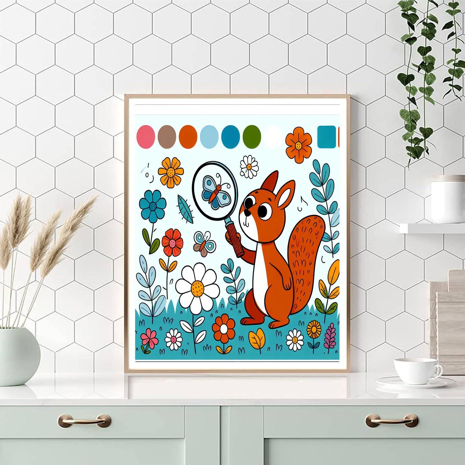 Garden Of Science Discovery Paint By Number