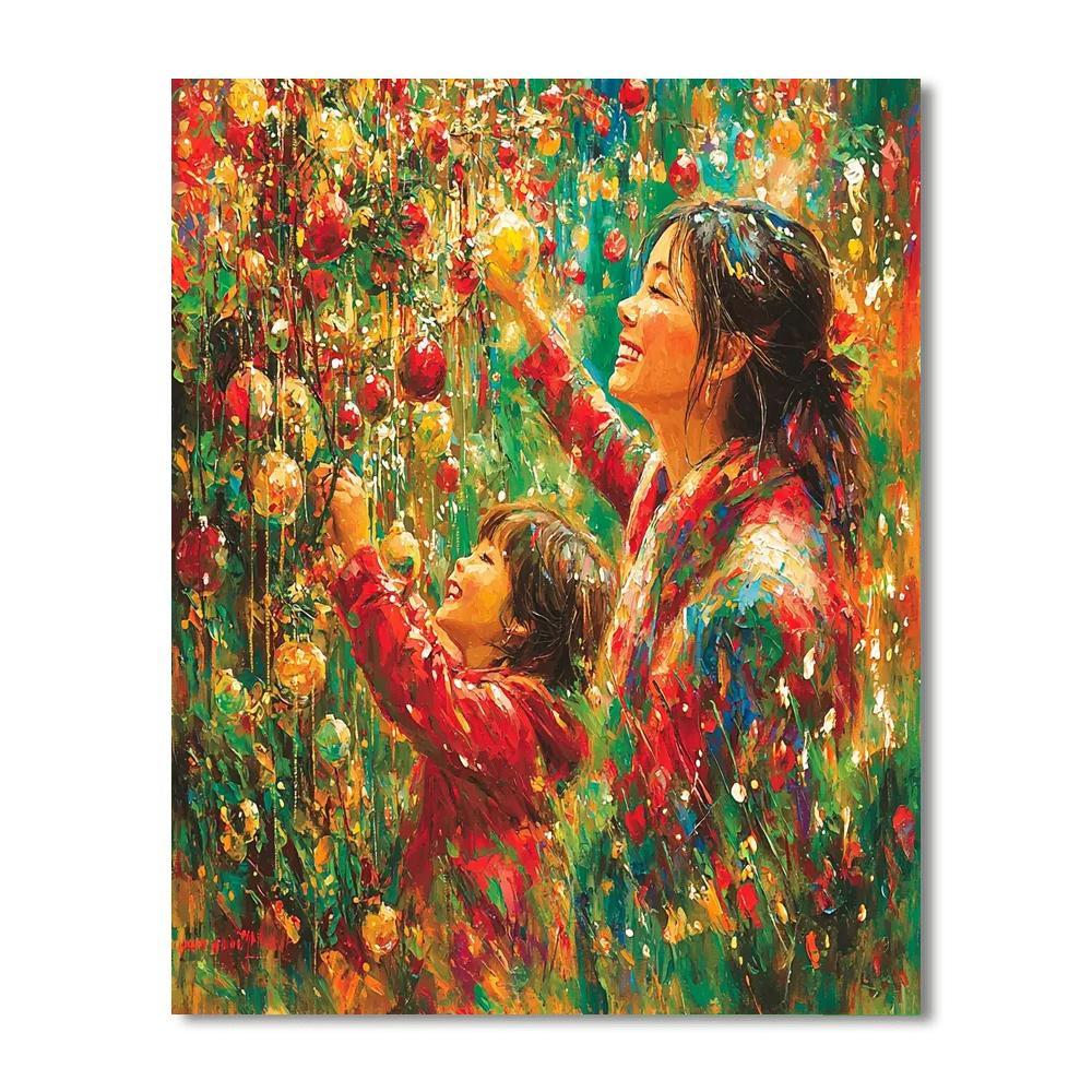 Celebrating With A Mother’s Touch Number Painting