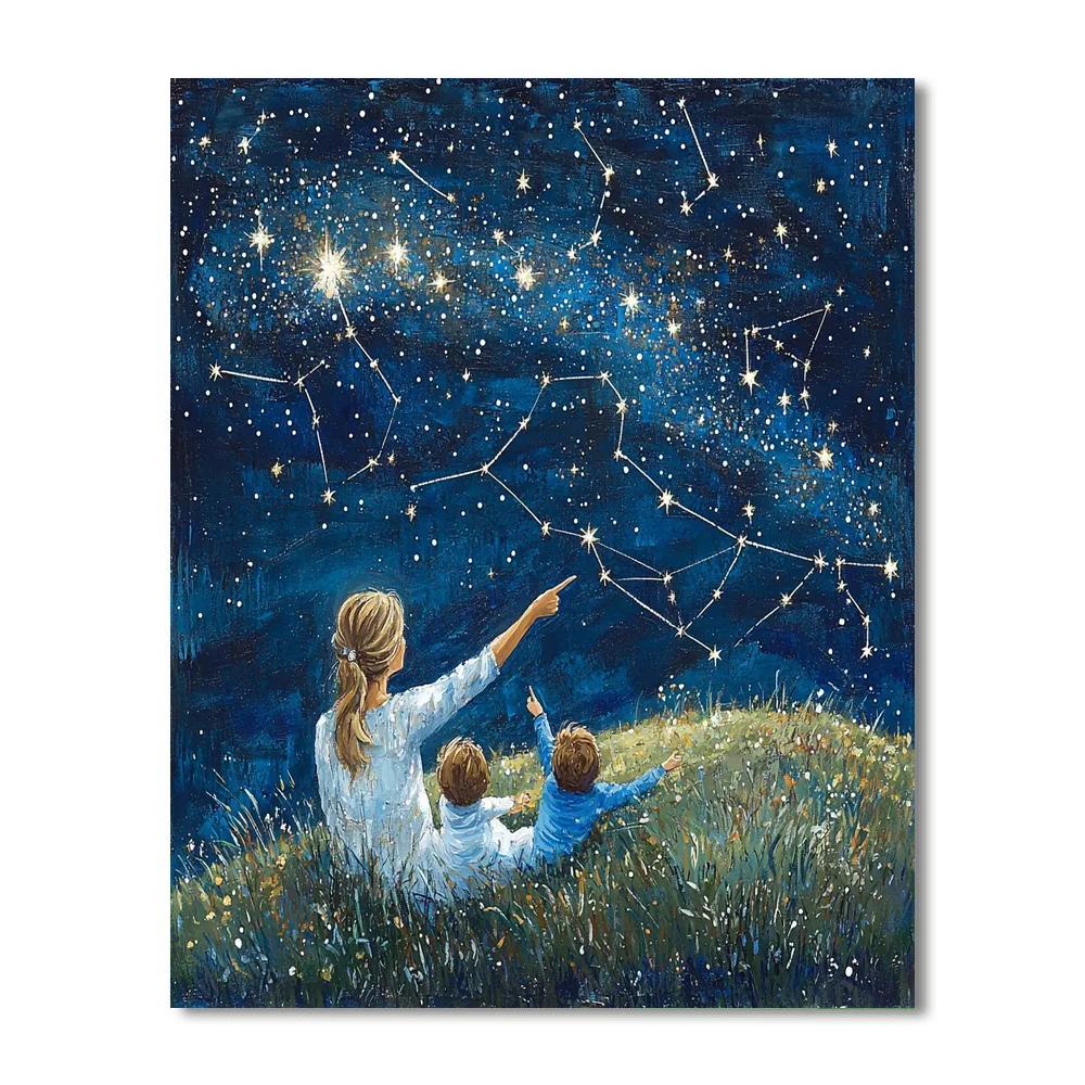 Stars In My Eyes Paint By Numbers