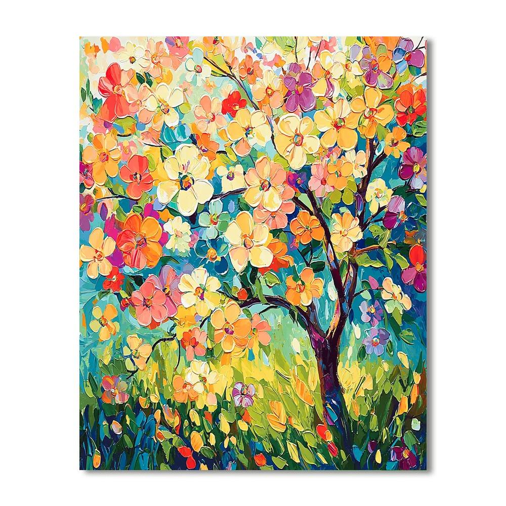 Claude Monet Inspired Bright Blooms Of Spring  Paint By Numbers
