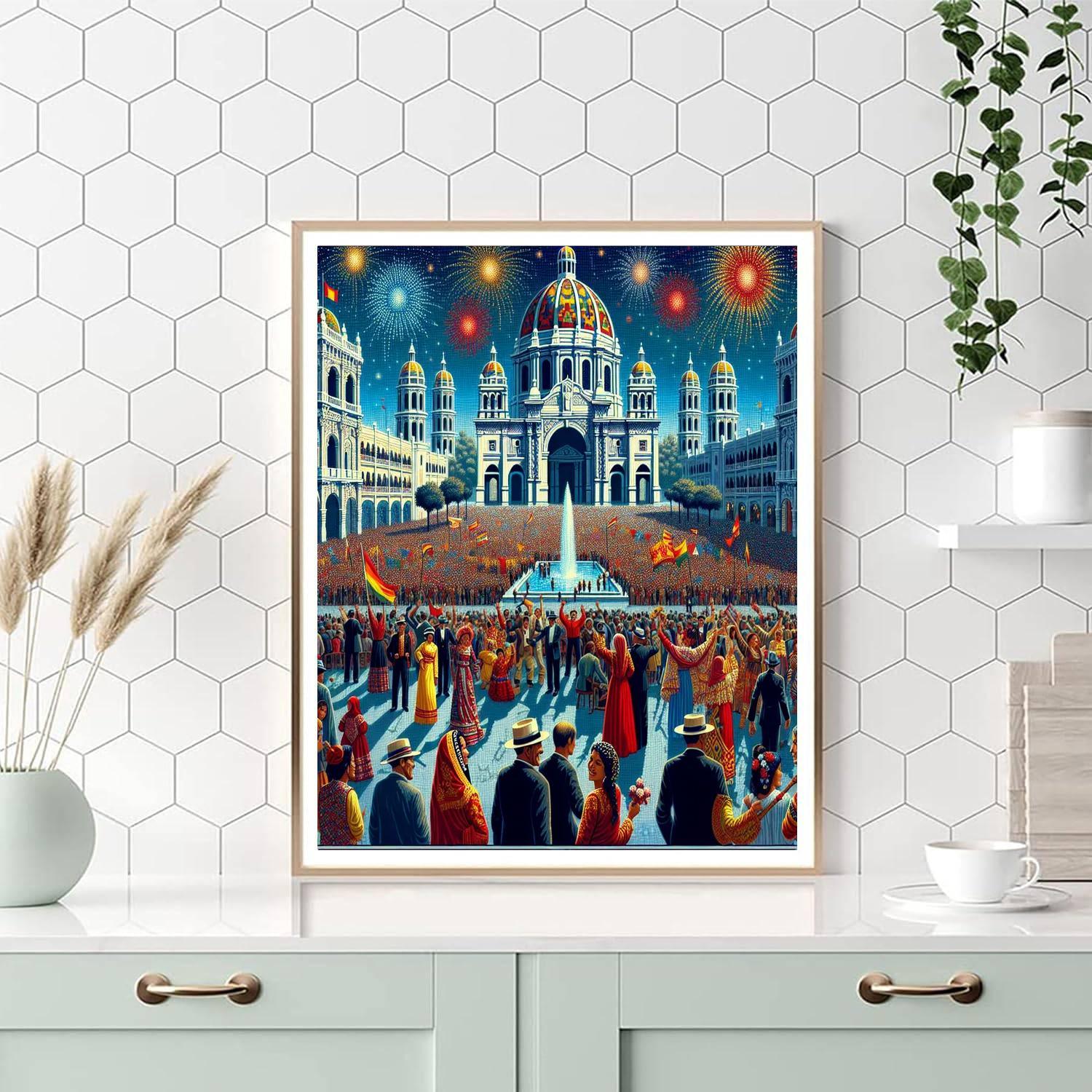 Day Of The City - Moscow, Russia Paint By Number