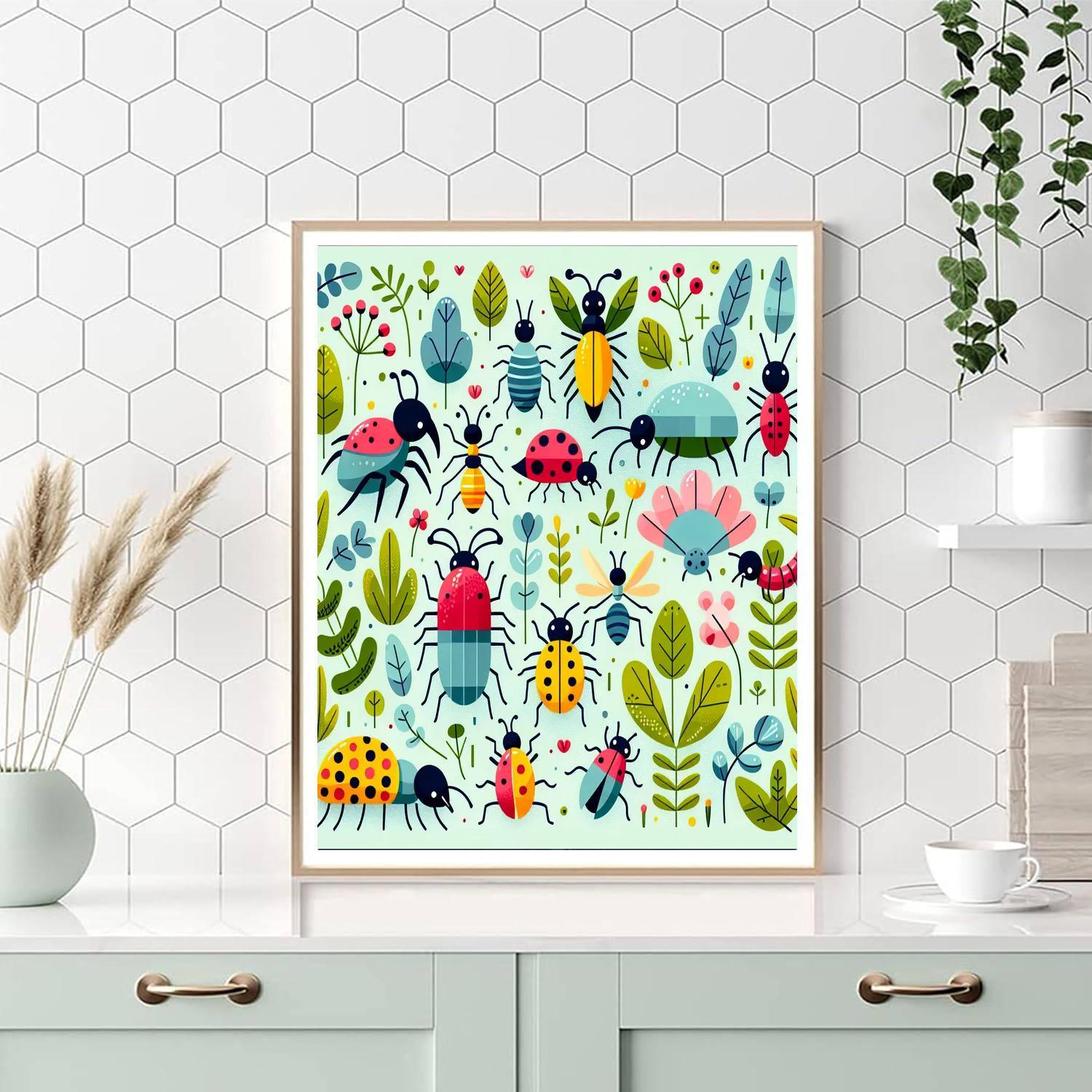 Creepy Crawly Critters Paint By Numbers Kits