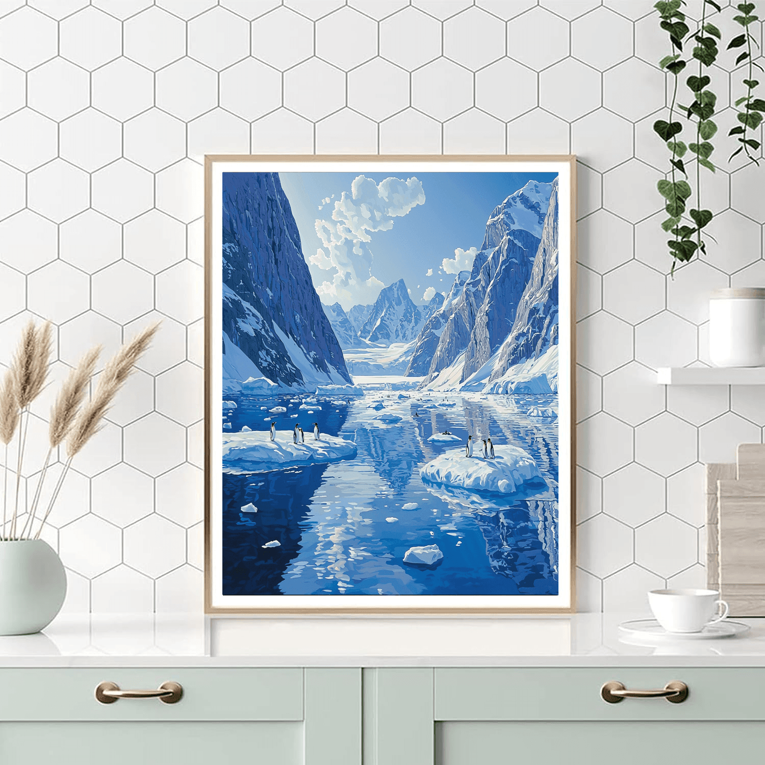 Lemaire Channel - Antarctica Numbered Painting Kits