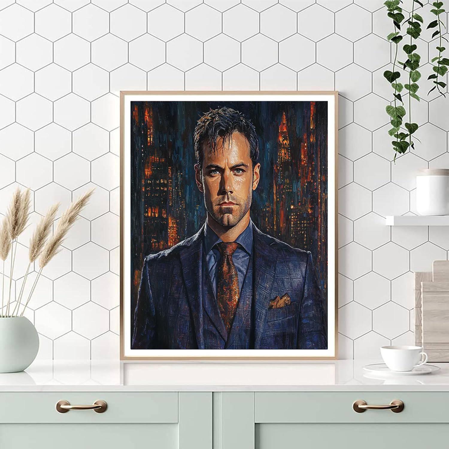 Ben Affleck: The Complexity Of Bruce Wayne Paint By Numbers Kits