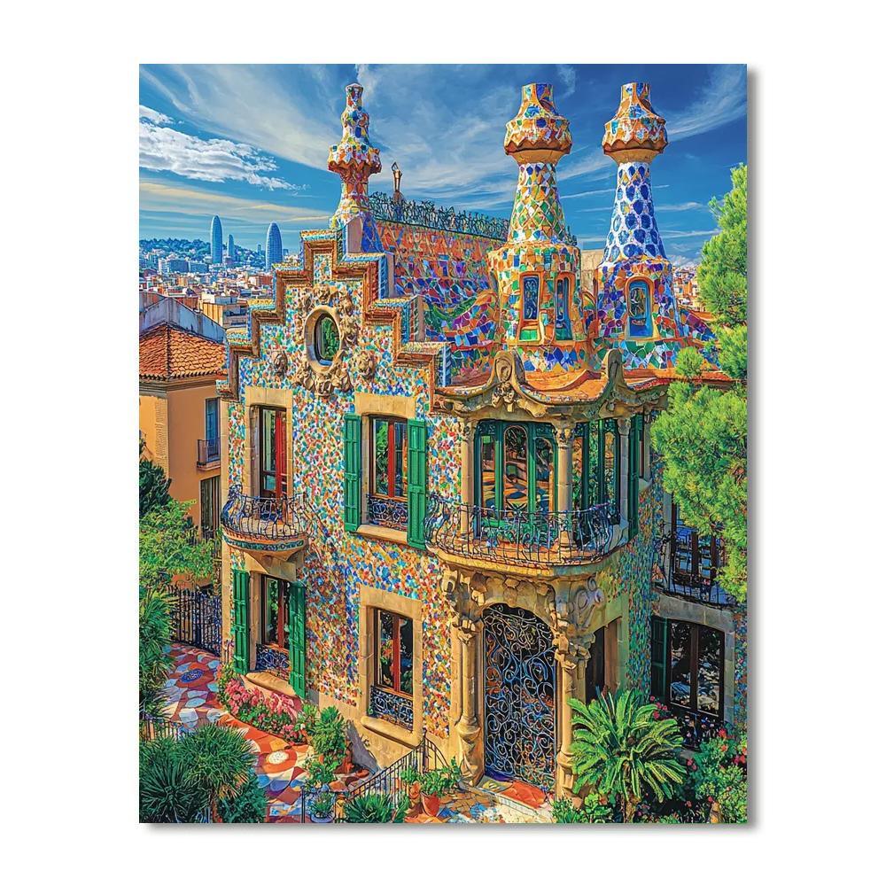 Palau Güell - Barcelona Paint By Number