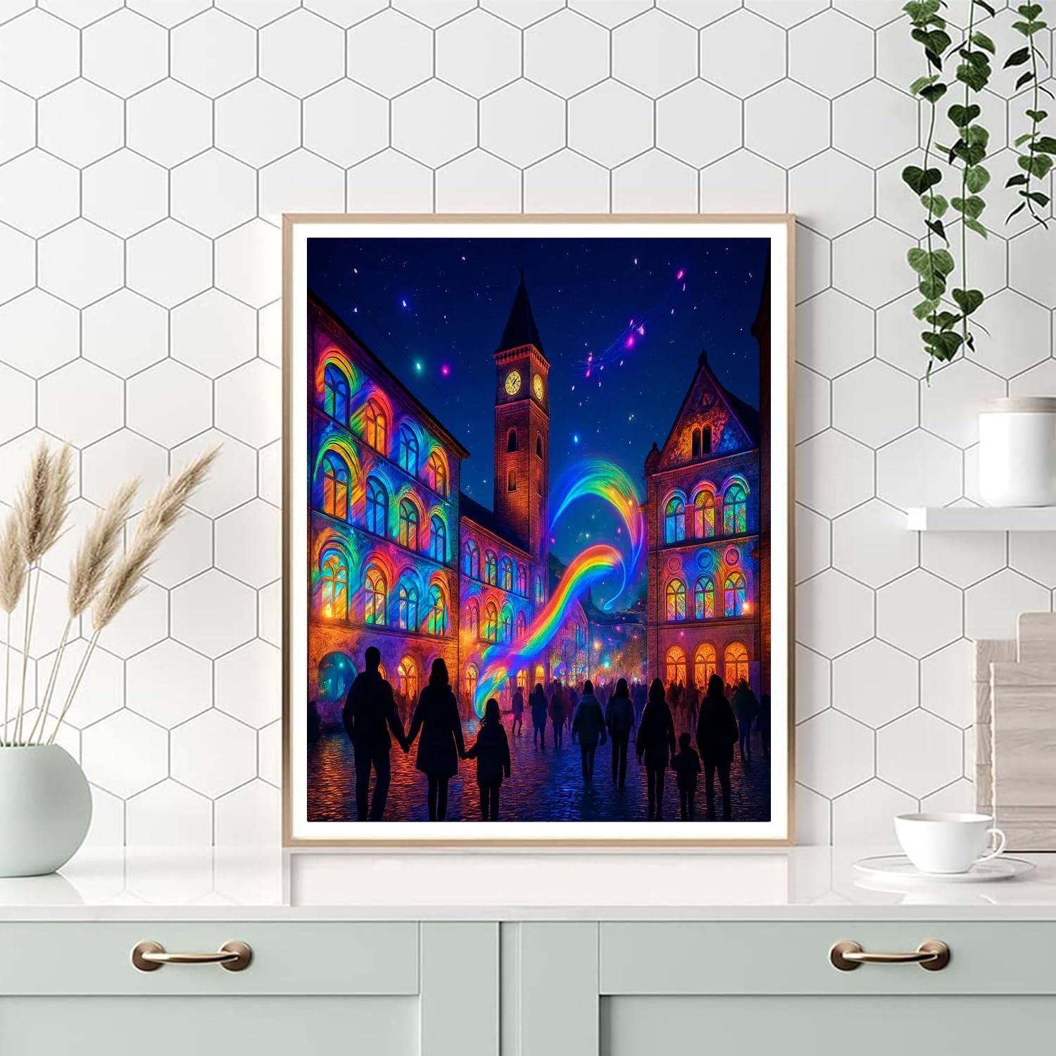 Norrköping Lights Festival - Sweden Paint By Numbers Art