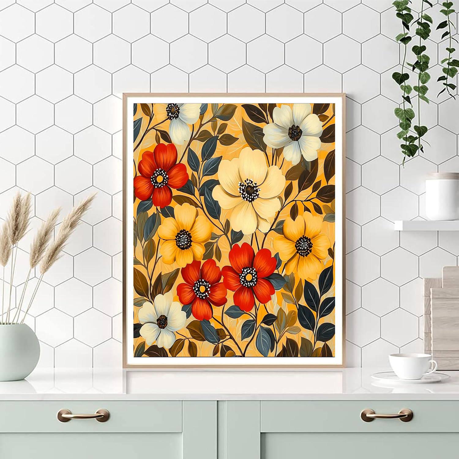 Frida Kahlo Inspired Eternal Garden Of Emotions  Painting By Numbers Kit